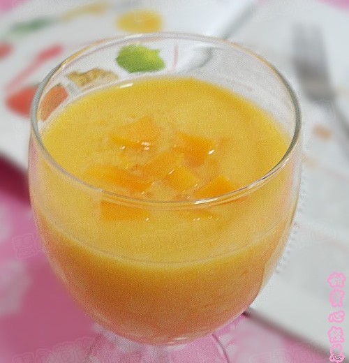 芒果椰浆汁的做法