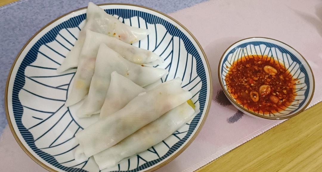特色小吃粉角（三角包）做法