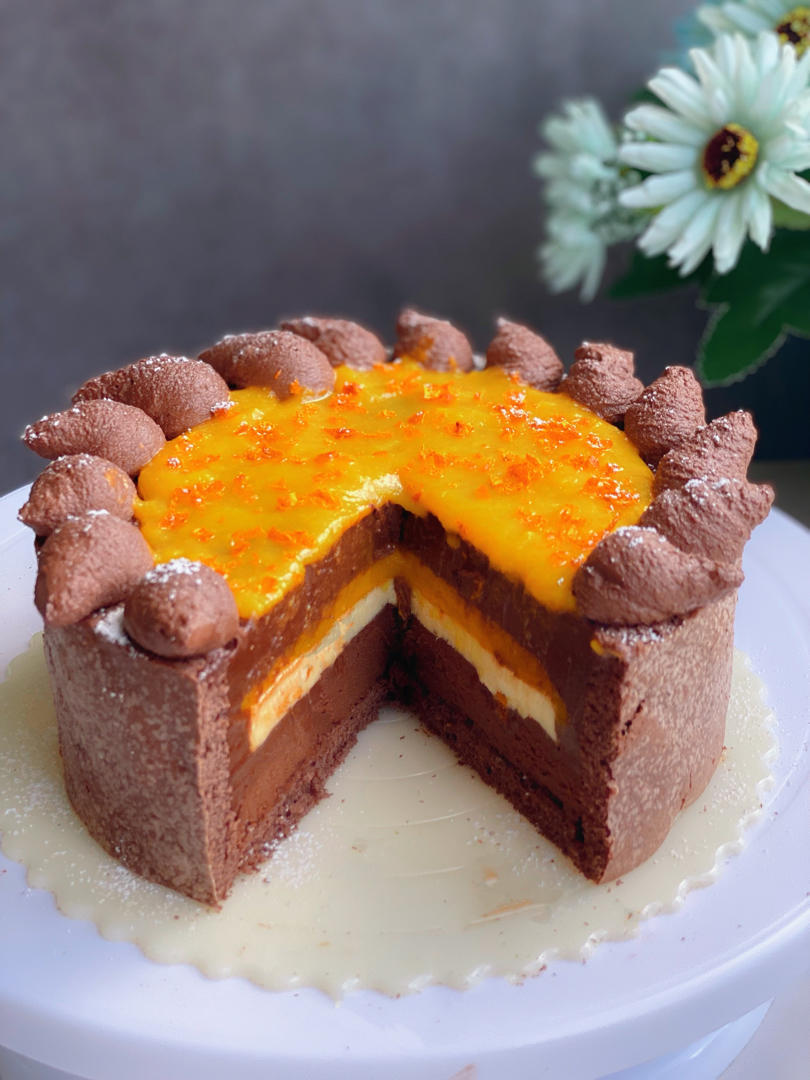 柑橘夏洛特蛋糕(Charlotte)