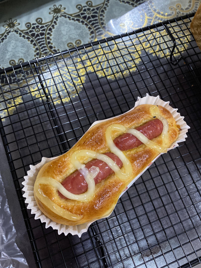 芝士热狗面包（专门花六千学费学的方子）