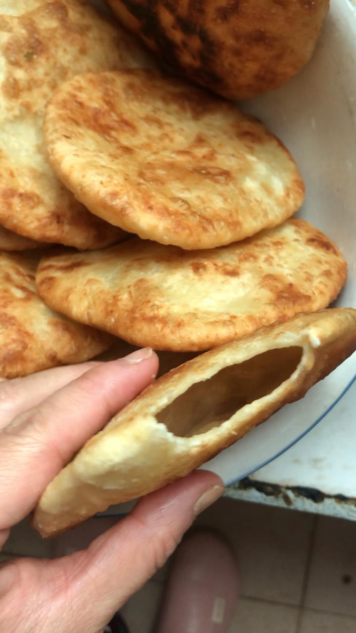 （电饭锅发酵版）超软发面红糖饼