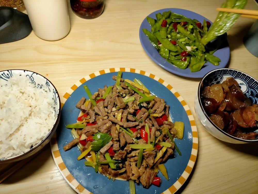 小炒牛肉