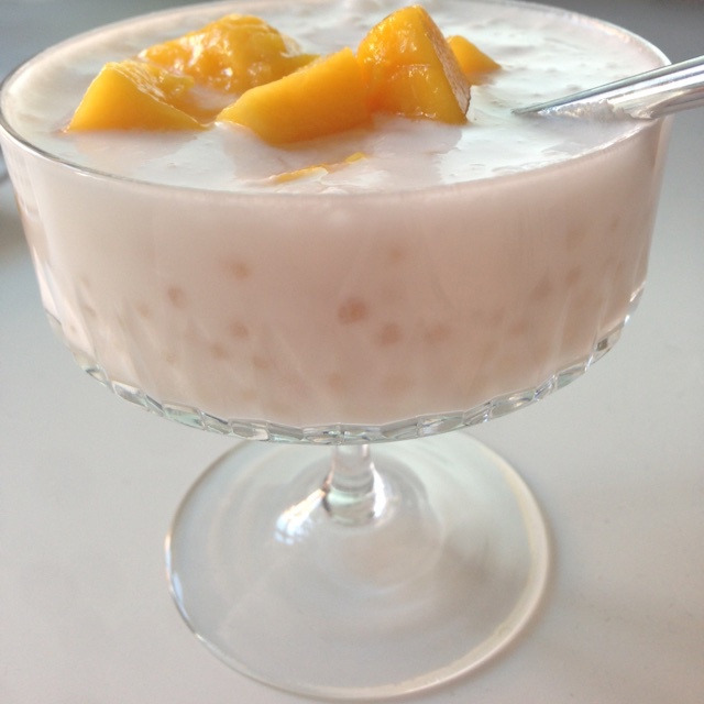 芒果椰汁西米露