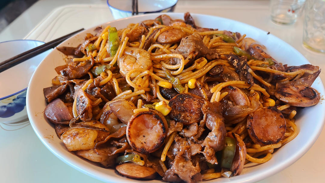 味道不输西餐厅的黑椒牛柳意面