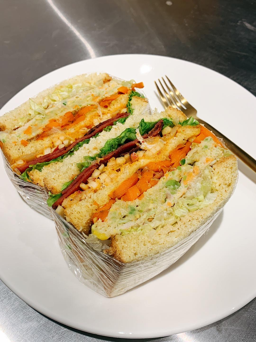 纯奶手撕吐司的做法 步骤1