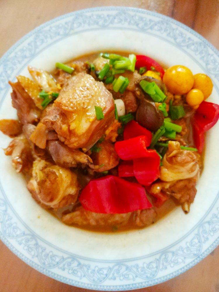 家常红烧鸡块