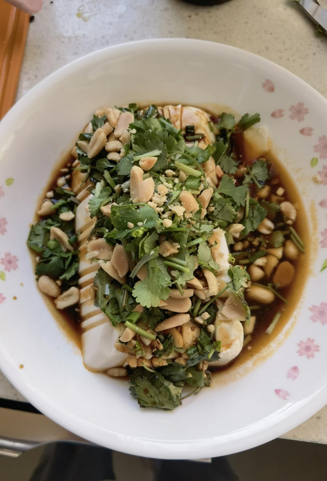 好吃的凉拌内酯豆腐