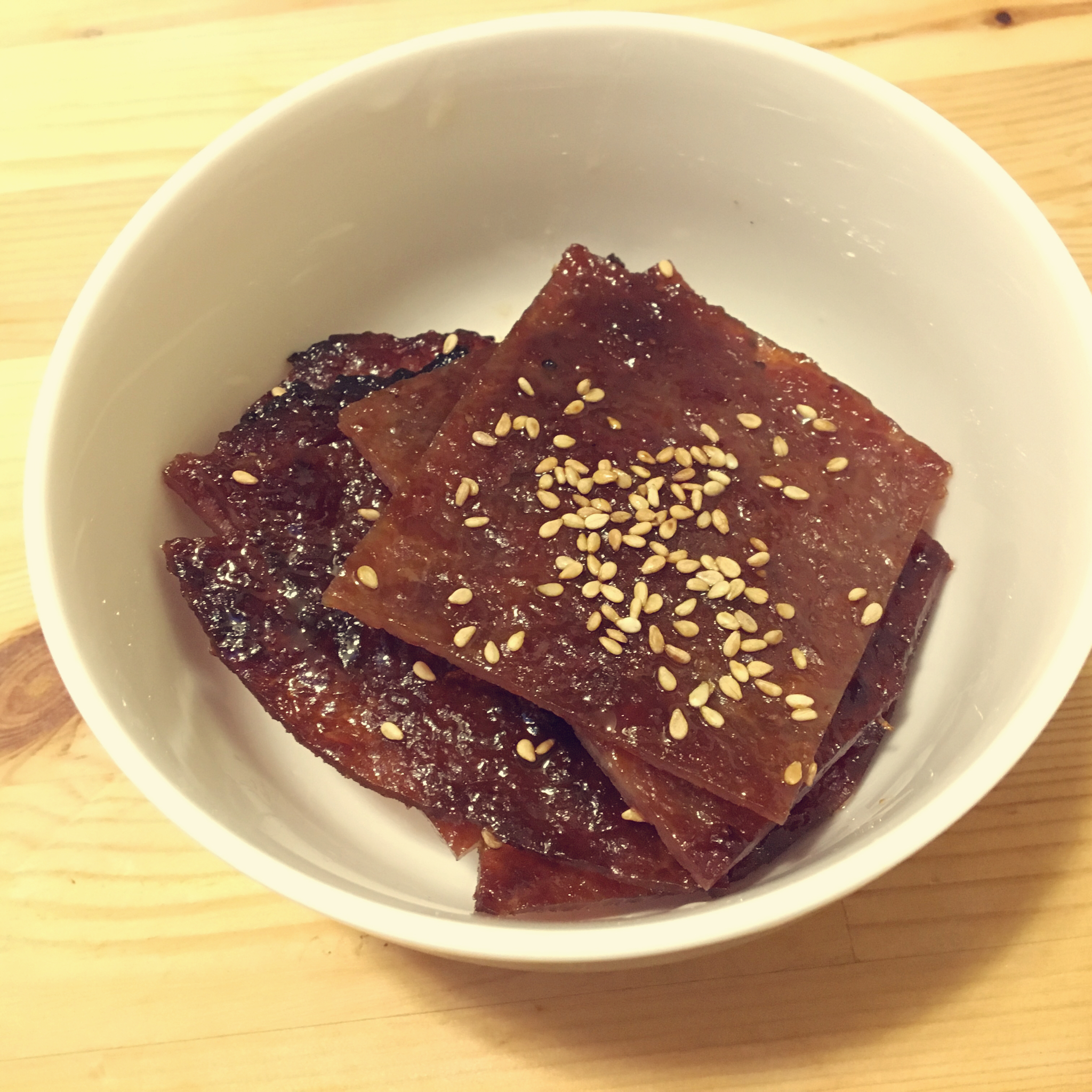 香辣黑椒蜜汁猪肉铺