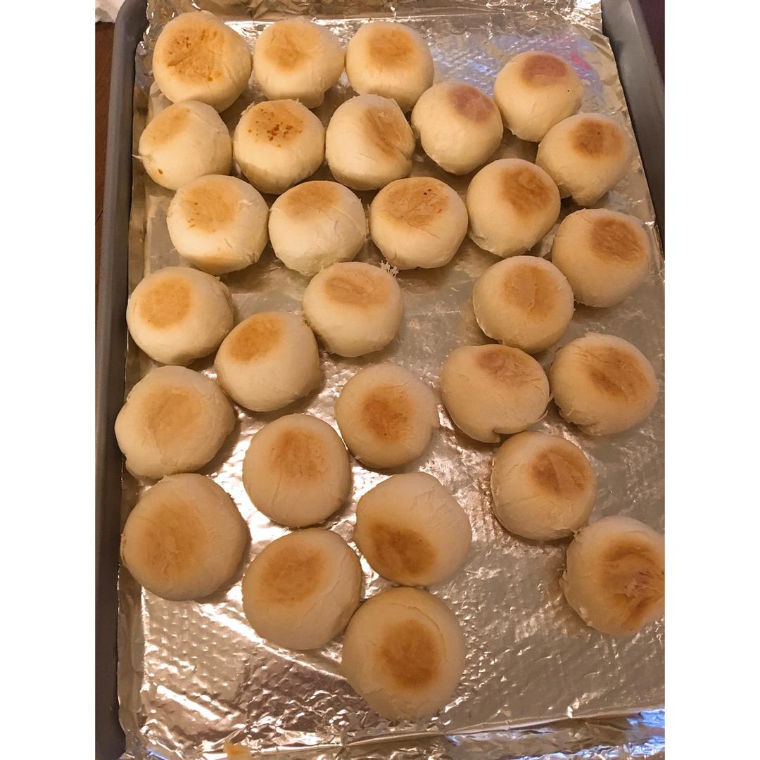 酥皮绿豆饼   酥得掉渣渣