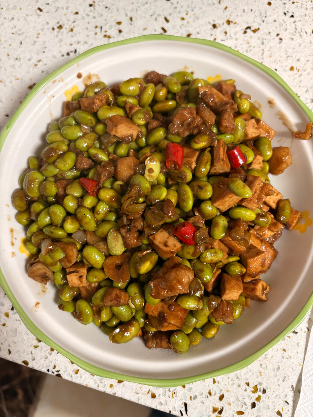 👍夏日绝佳下饭菜❗️毛豆炸酱