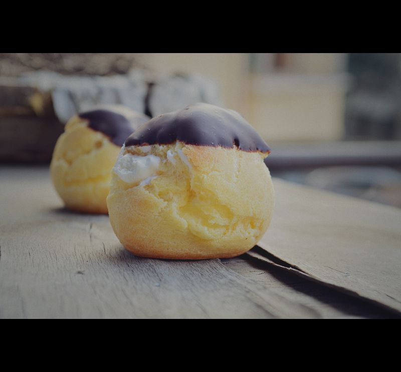 十分美味的酥皮泡芙