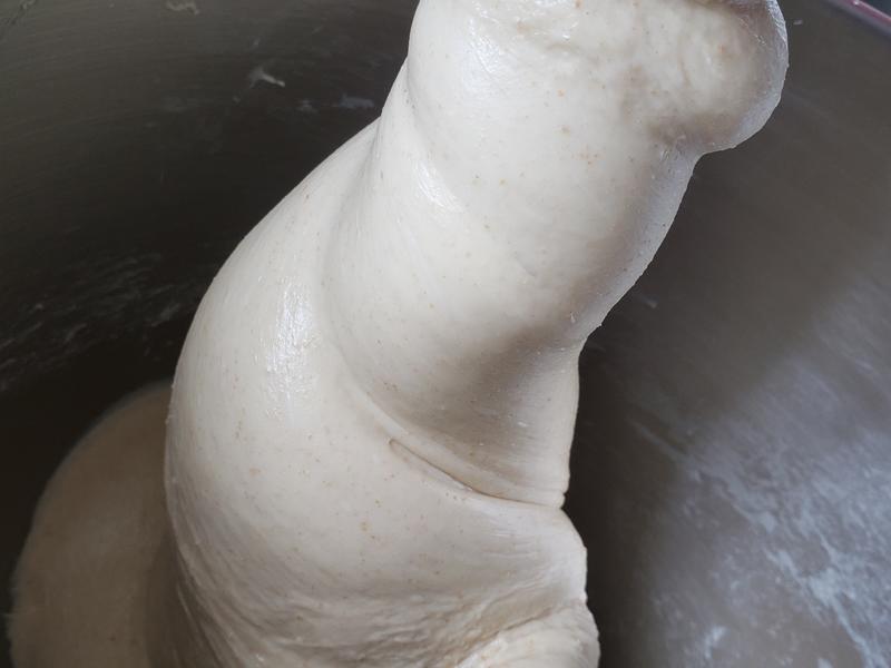 纯奶手撕吐司的做法 步骤1