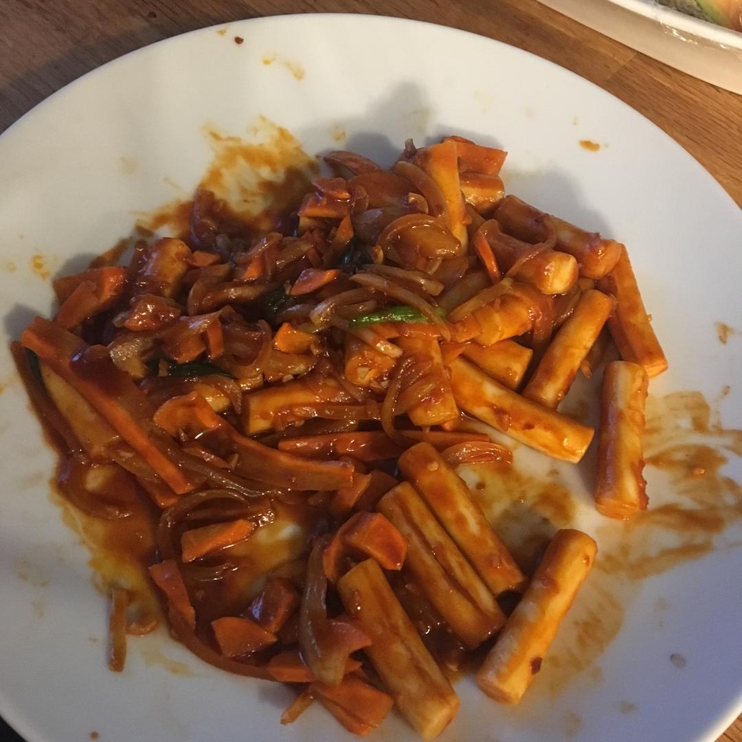 韩式辣炒年糕