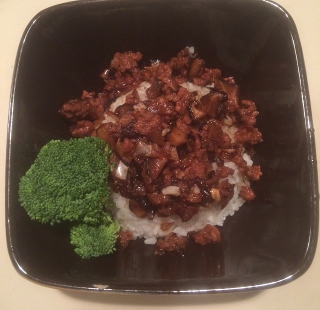 香菇肉燥饭
