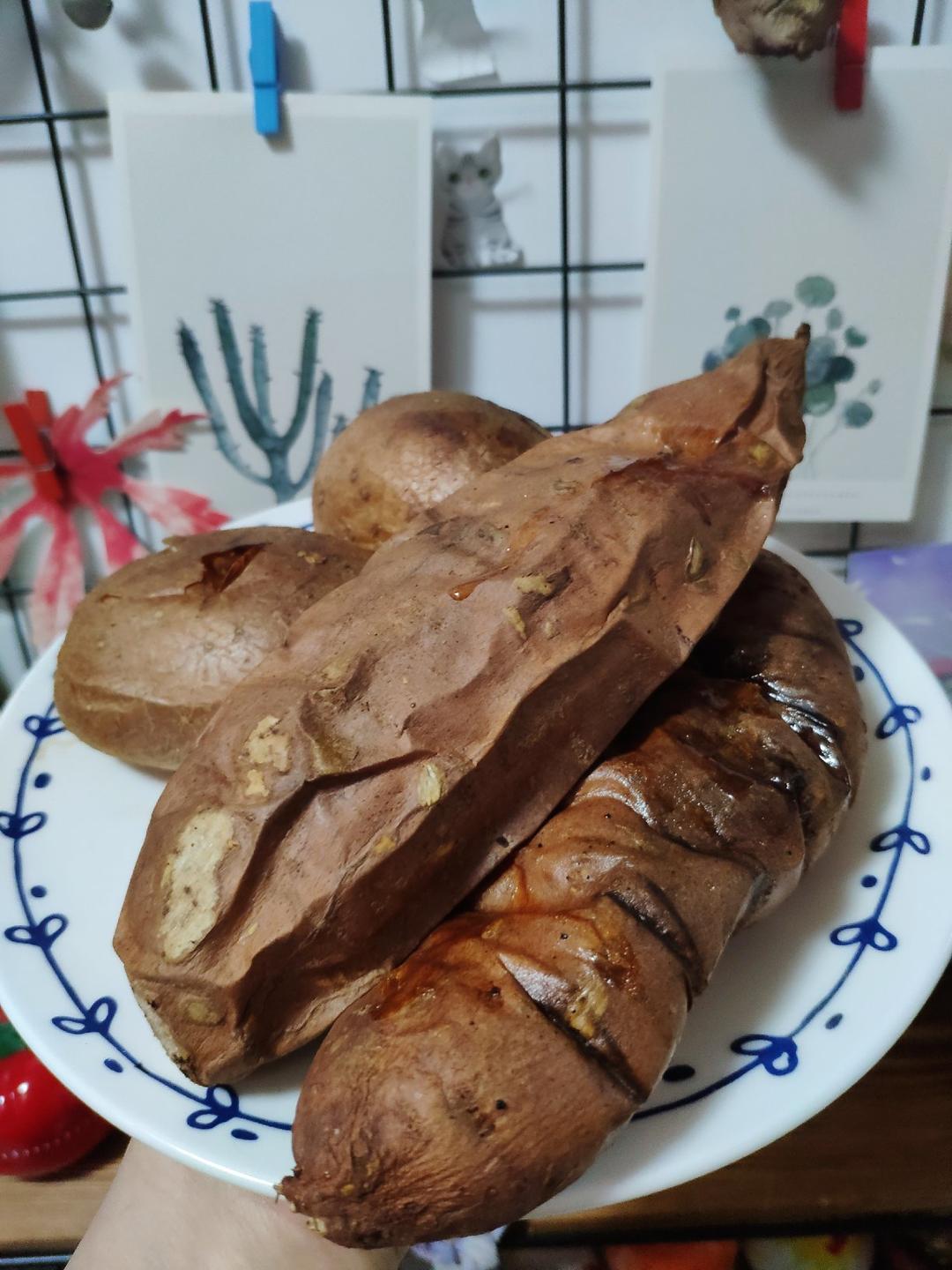 烤箱版烤地瓜秘籍