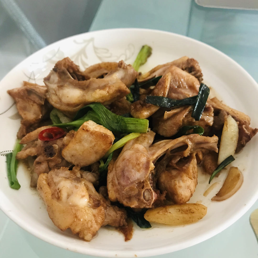 广东姜葱炒鸡