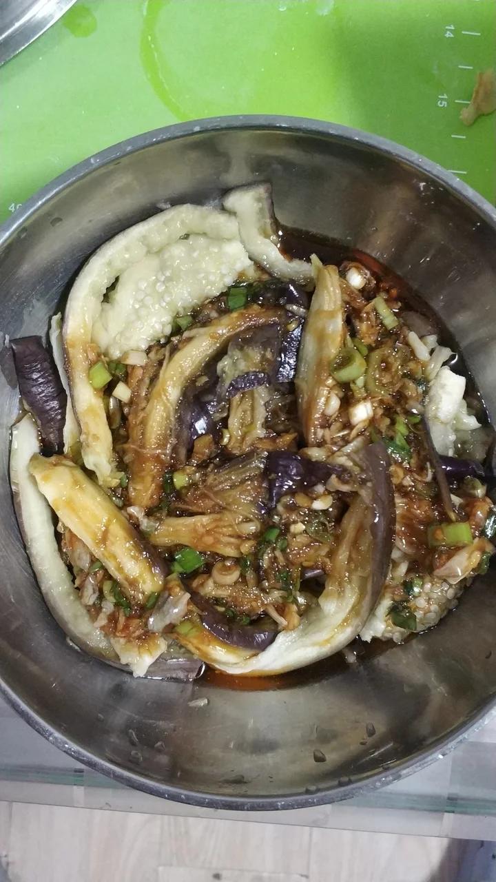 低脂版凉拌茄子🍆下饭神器太好吃了！（附低脂万能凉拌汁）