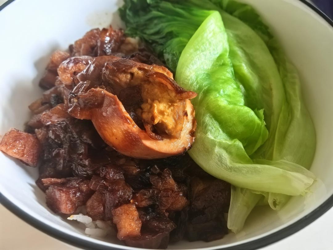 好吃到停不下来的卤肉饭