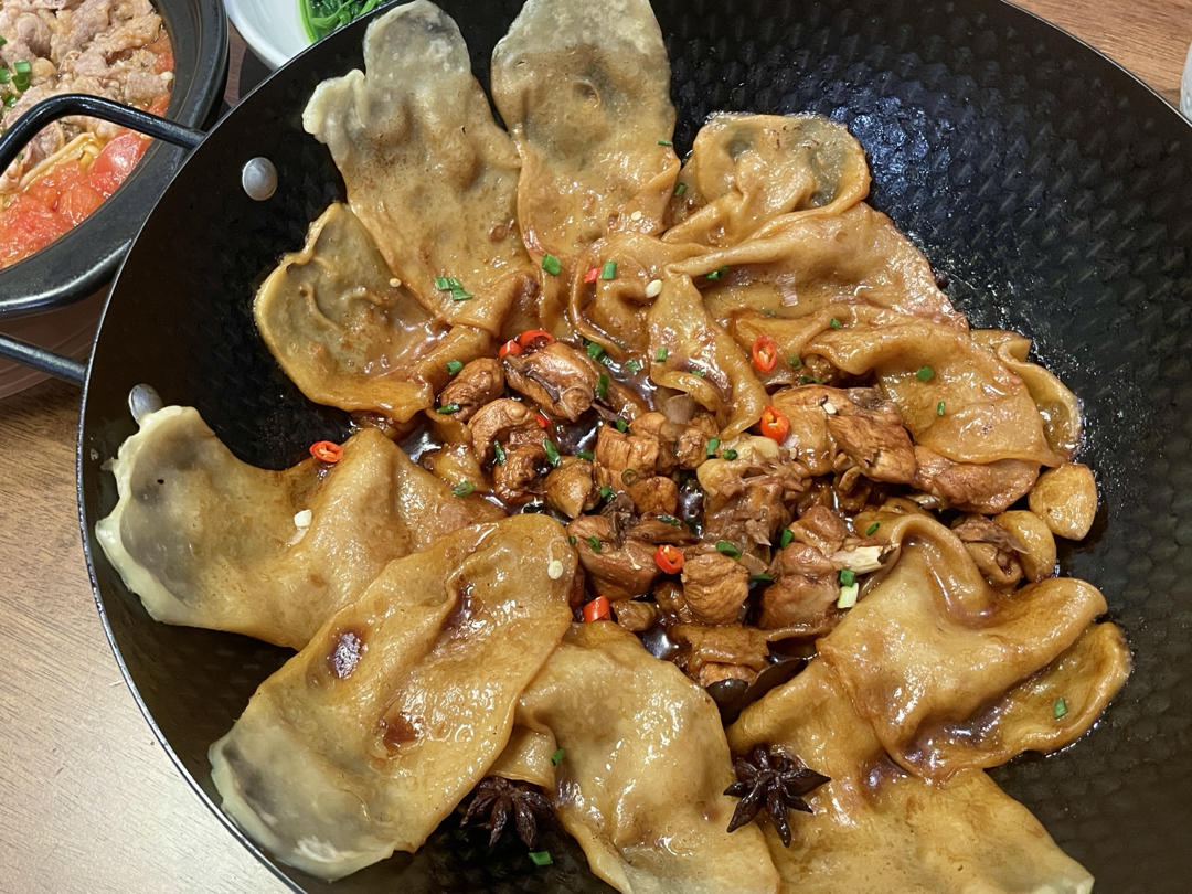 地锅鸡+自制红油【曼食慢语】