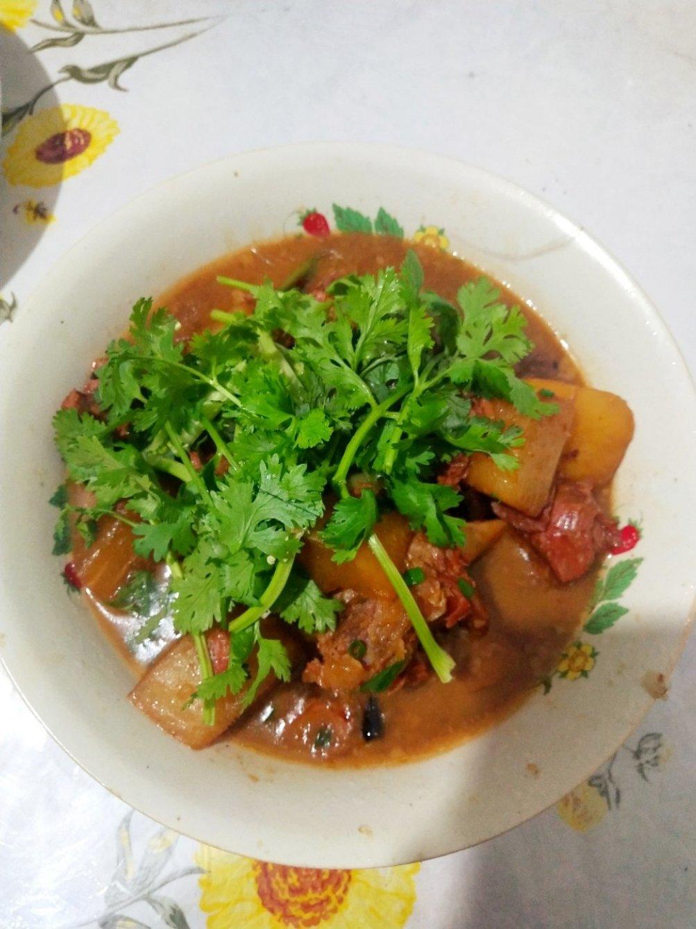 红烧羊肉萝卜