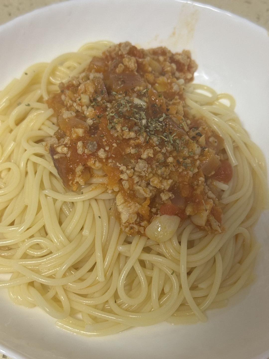 番茄肉酱意大利面-家常版