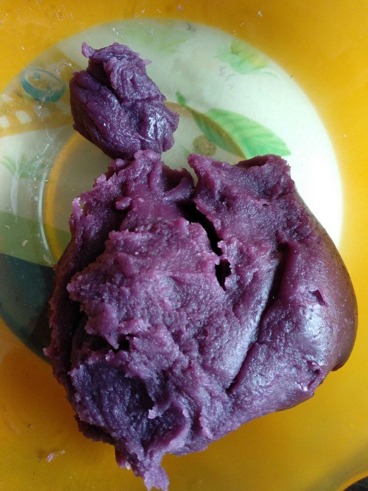 天线宝贝8做的奶香芋头馅