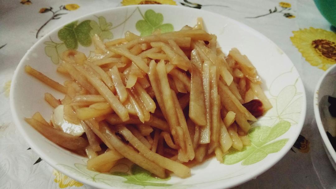 醋溜土豆丝