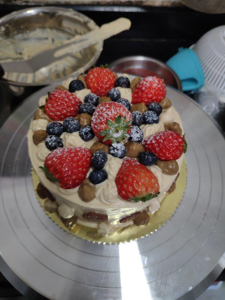 绝配焦糖咖啡奶油蛋糕（6寸）