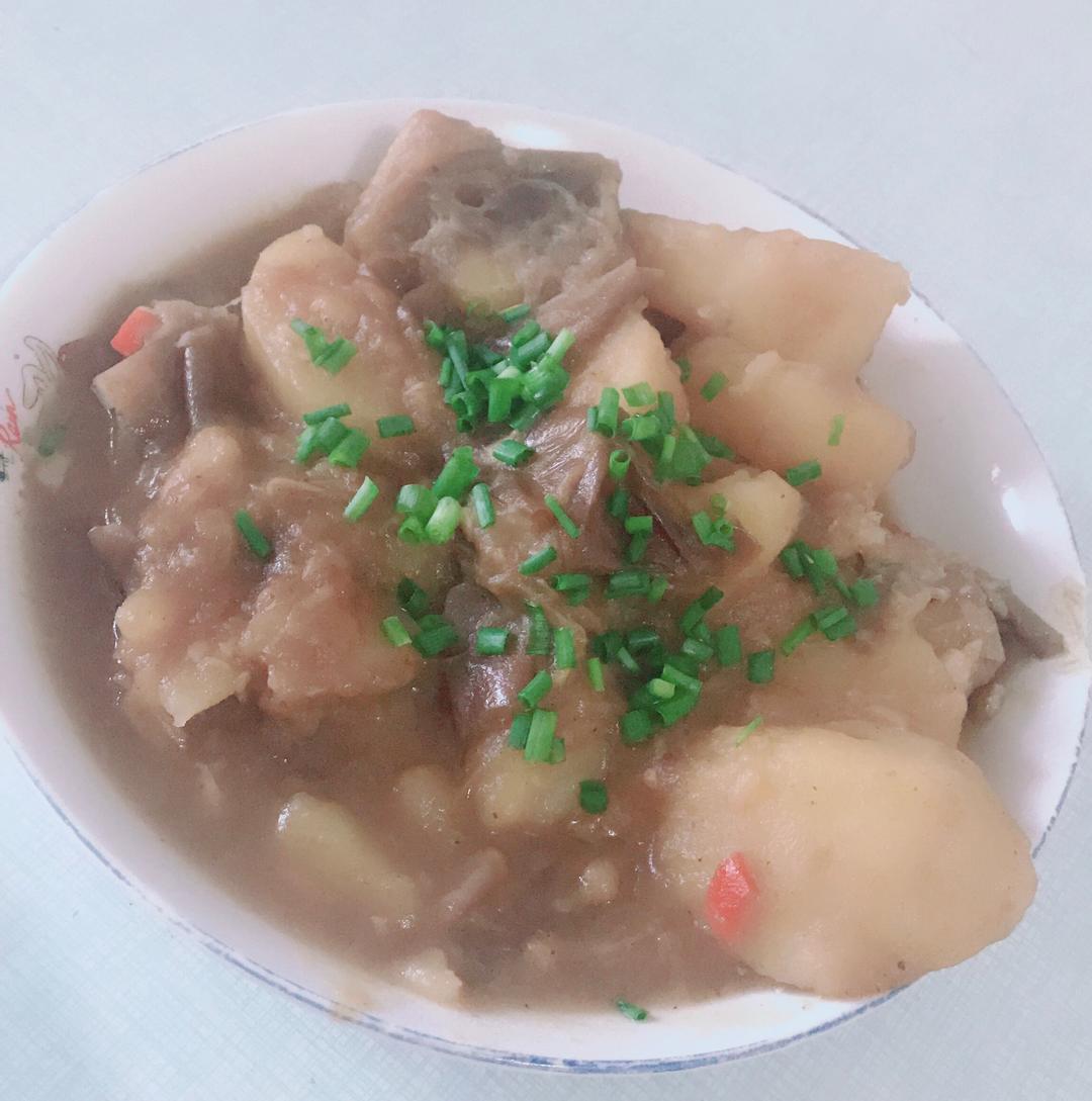 土豆炖茄子