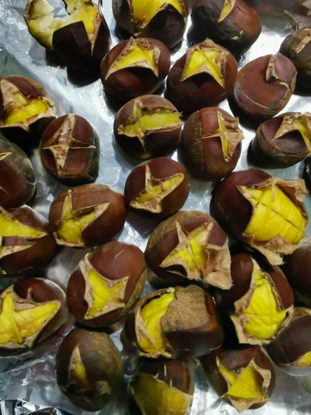 新手零失败烤栗子