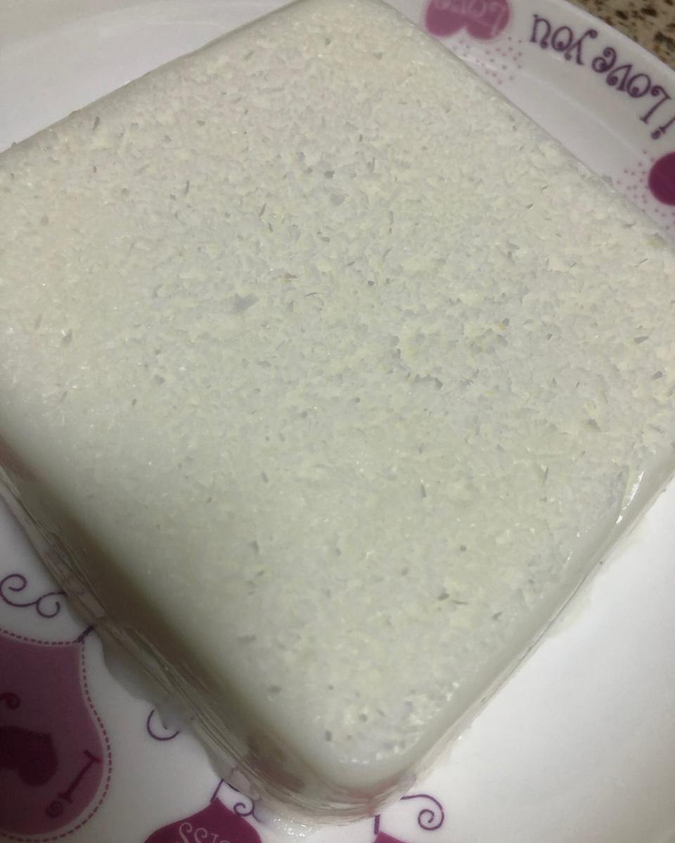 （只需4种材料)牛奶小方