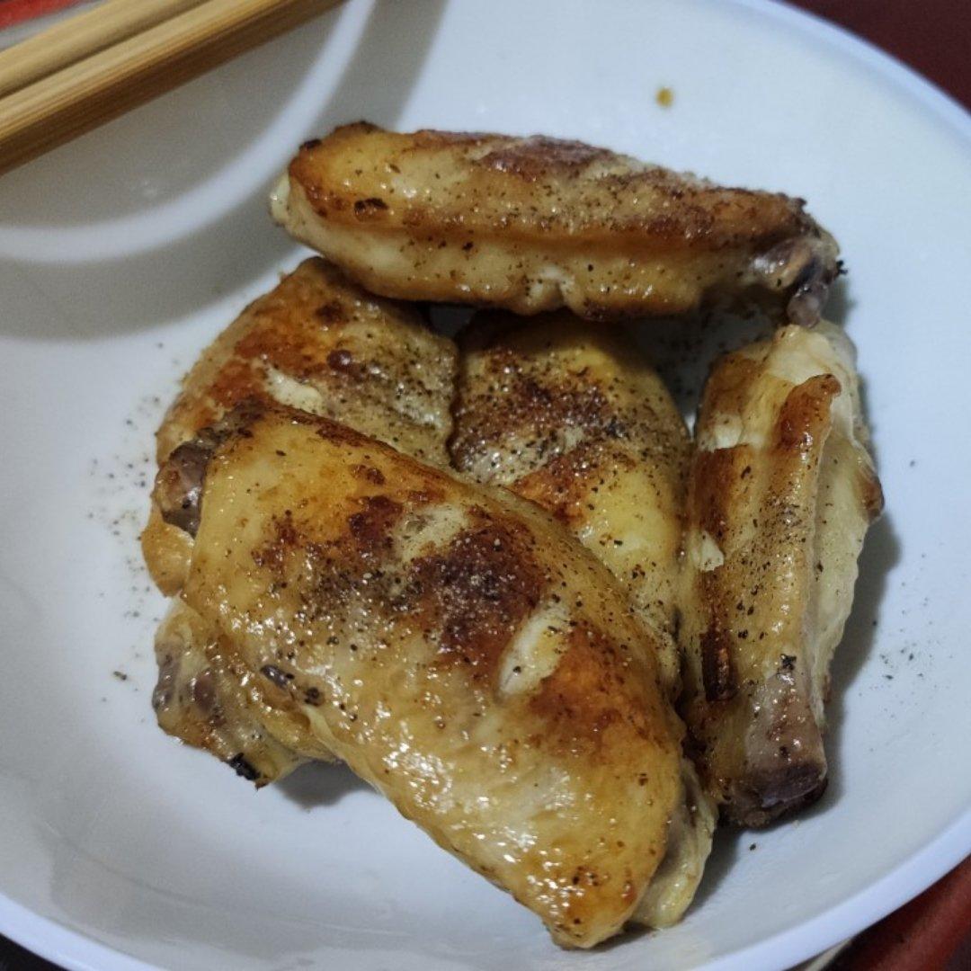 黑胡椒煎鸡翅