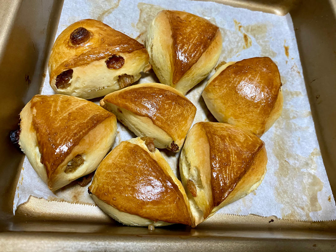 葡萄干司康（酵母版）