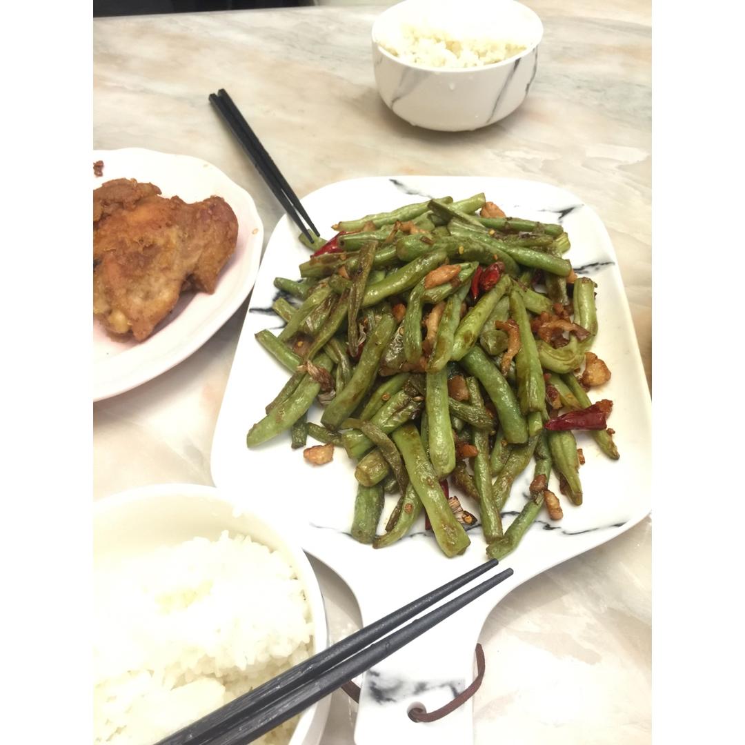 干煸芸豆 Dry Fry Bean