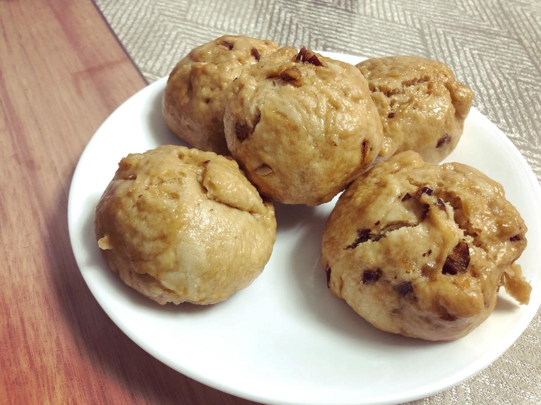 新手也能爆开花的老面红糖大枣开花馒头（泡打粉版or无泡打粉版）