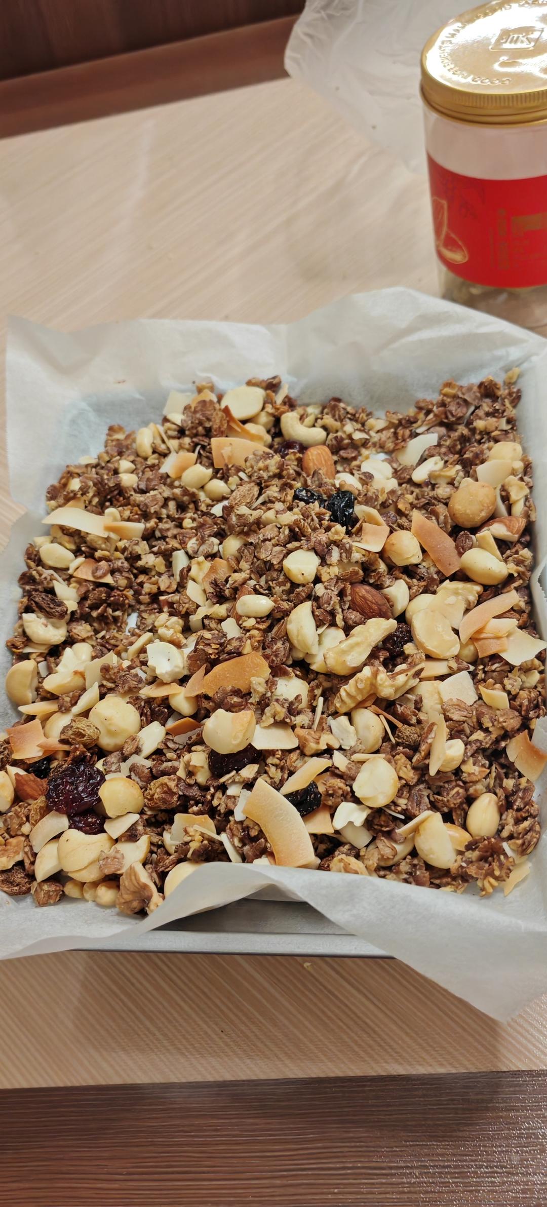 什锦granola烤燕麦片丨健康·零食