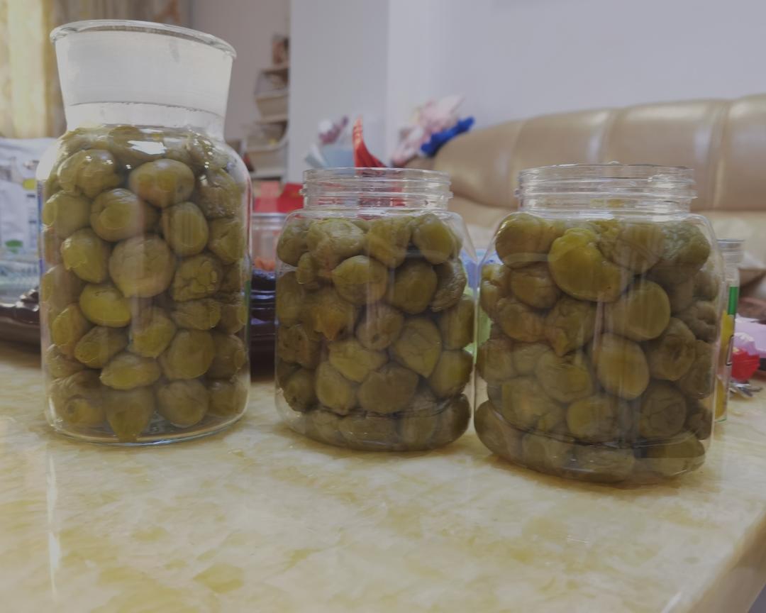 2021糖腌脆青梅 酸梅的做法