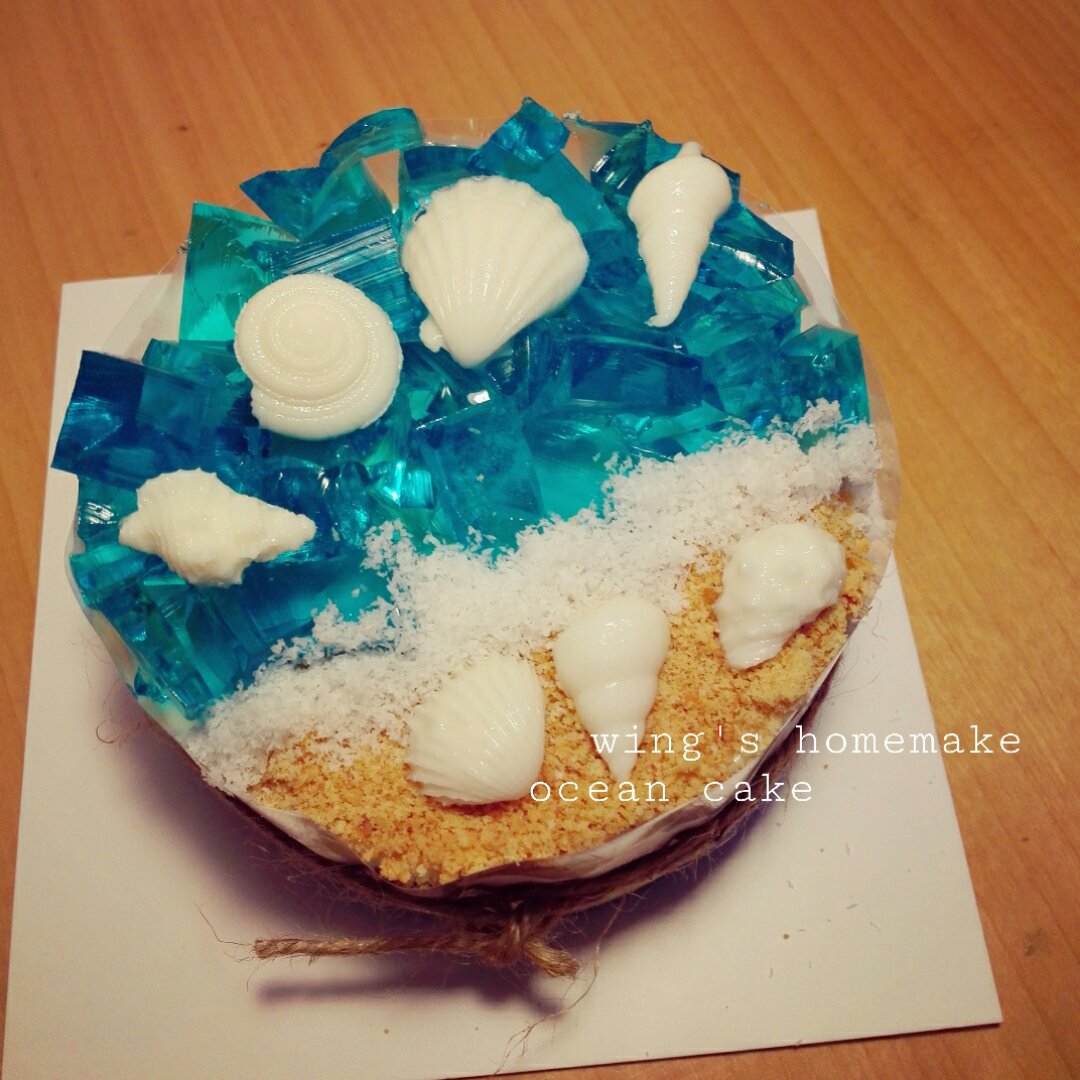 海洋酸奶慕斯蛋糕