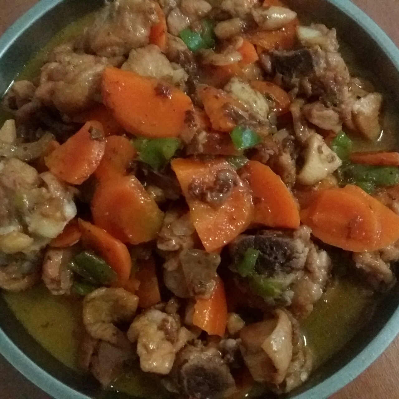 辣炒鸡腿肉 Spicy Fried Chicken