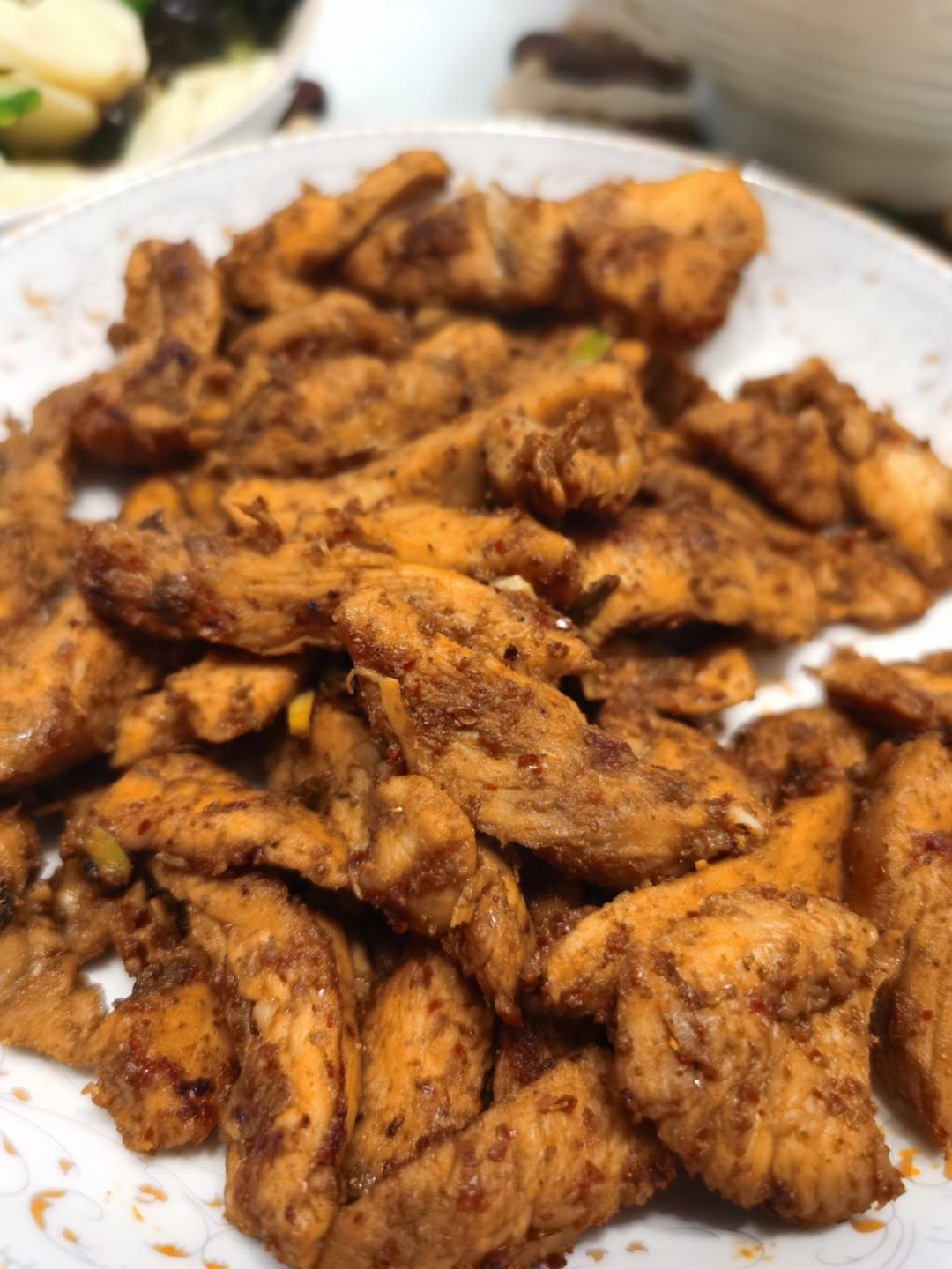 吃一次就上瘾的孜然鸡胸肉条‼️低卡低脂