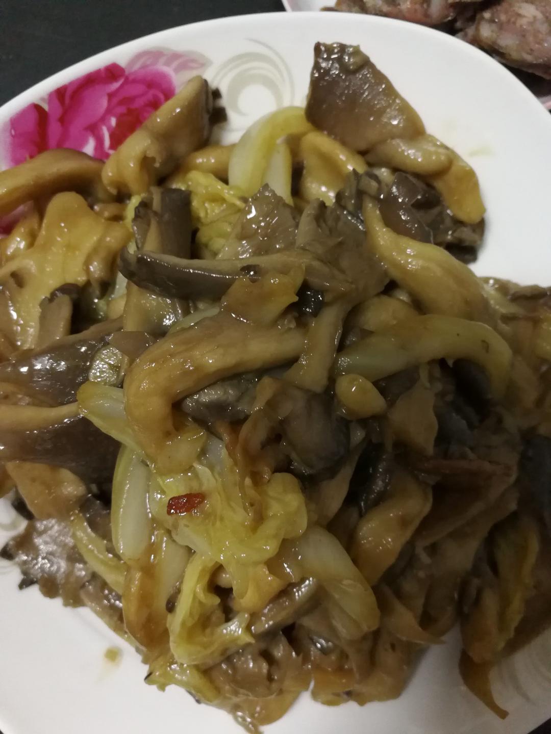蚝油蘑菇