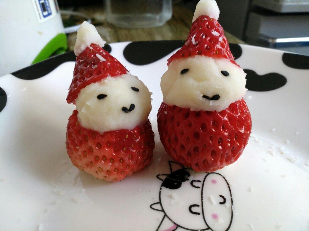 草莓圣诞老人、圣诞雪人