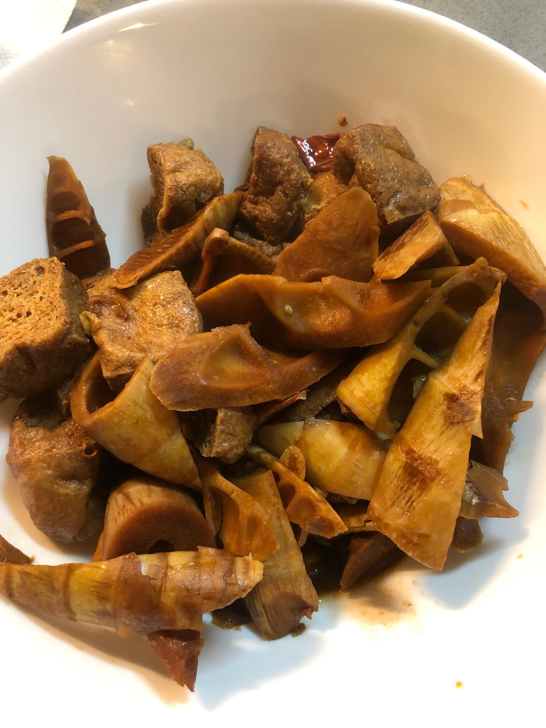 笋干红烧肉
