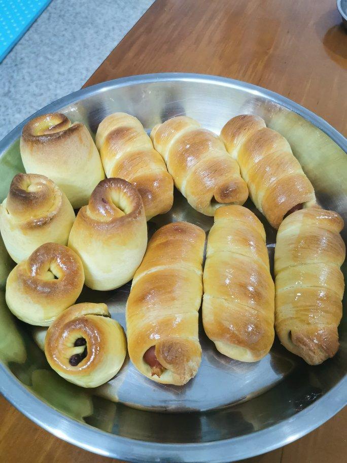 蜂蜜脆底小面包