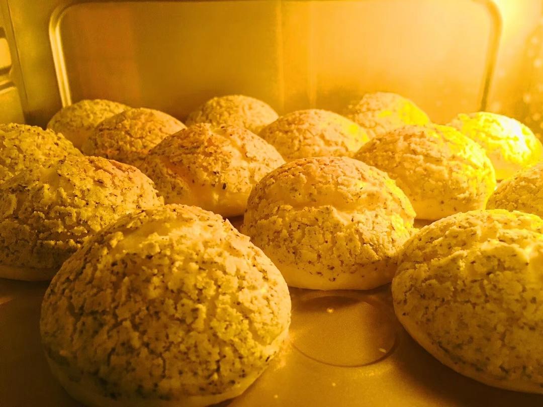 伯爵红茶酥皮泡芙