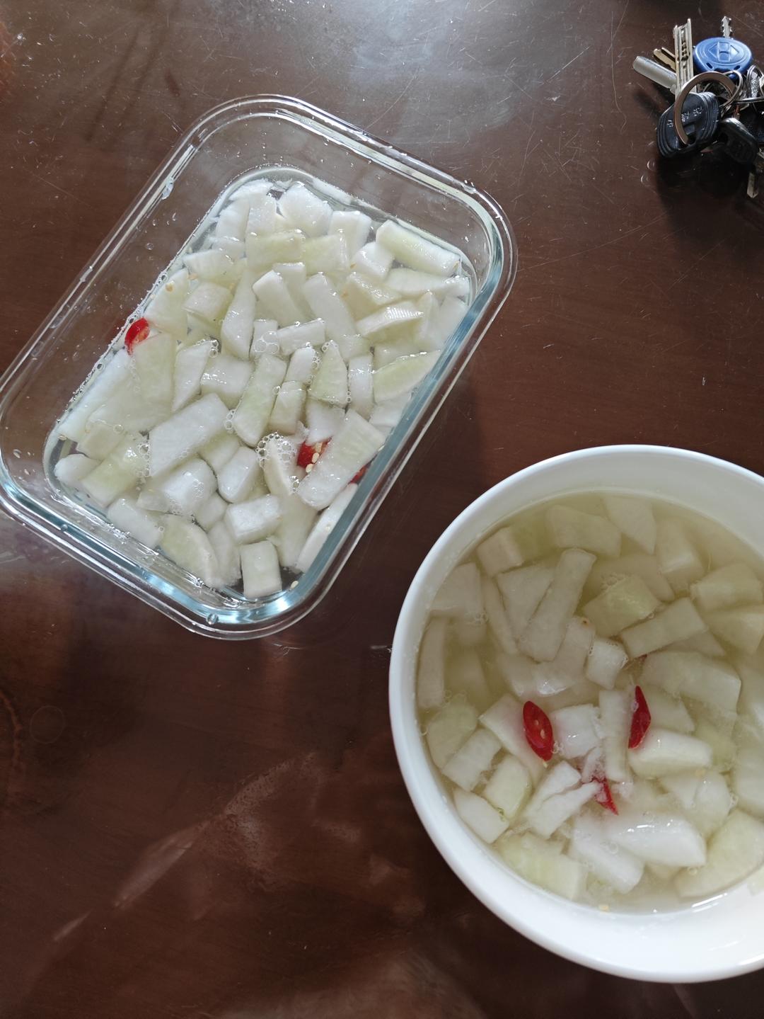 雪碧腌萝卜（详细秘制）