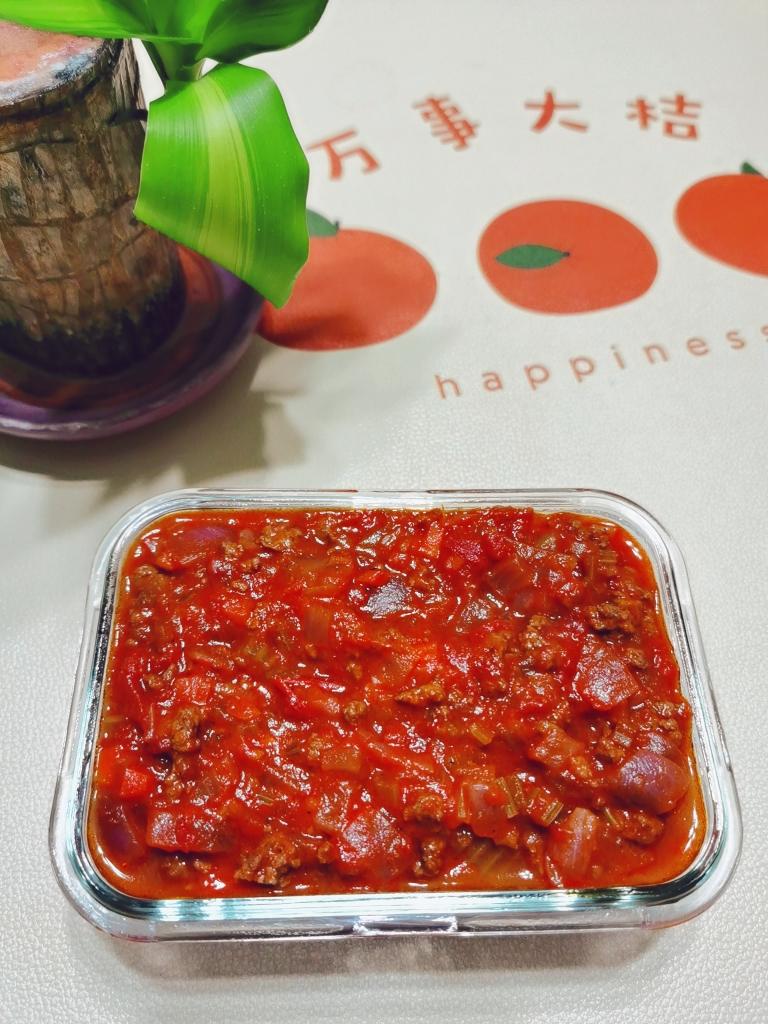 减脂健身餐——番茄牛肉意面——酱可做披萨底料的做法