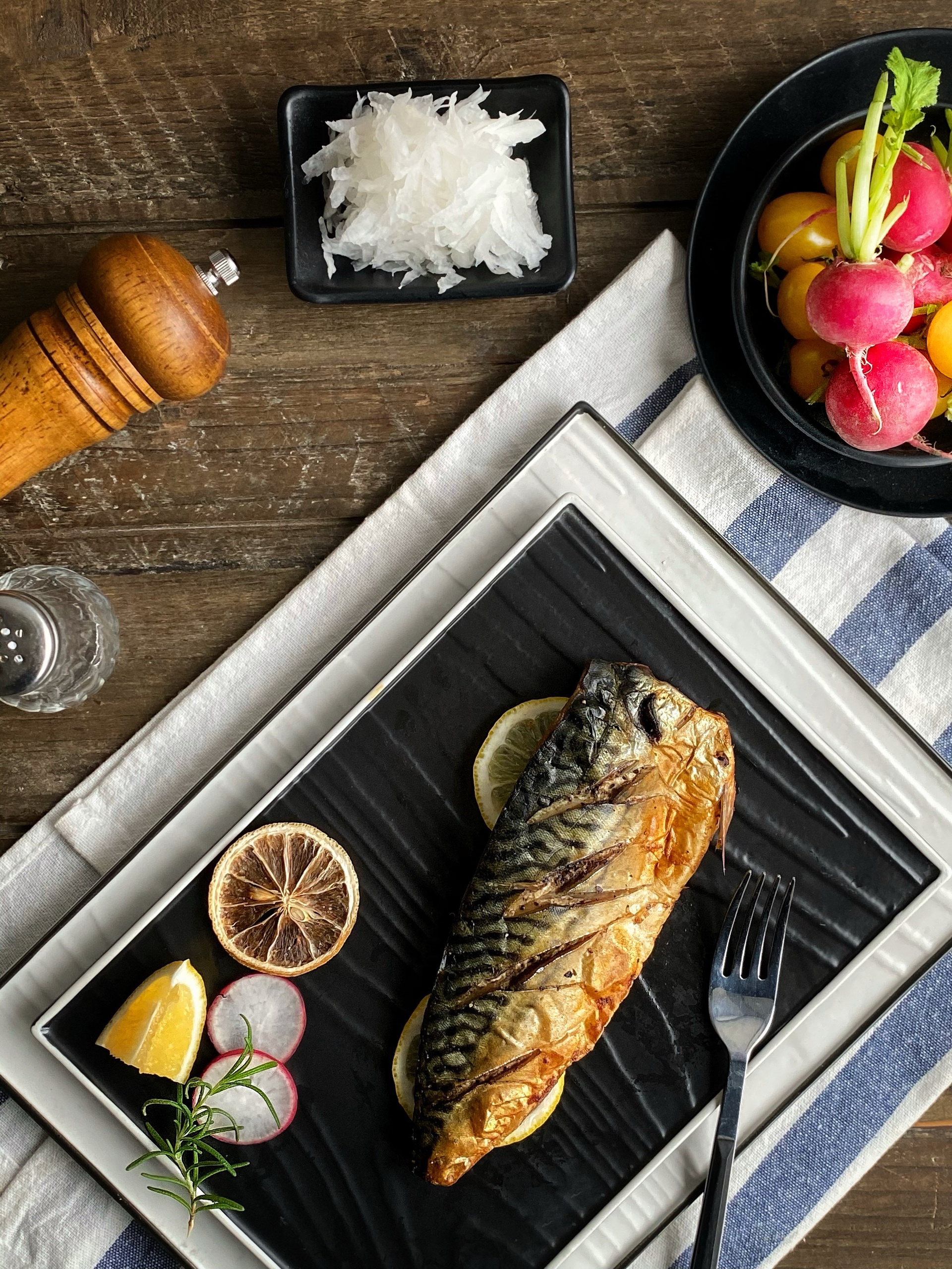 挪威海产 | 盐烤挪威🇳🇴青花鱼的做法