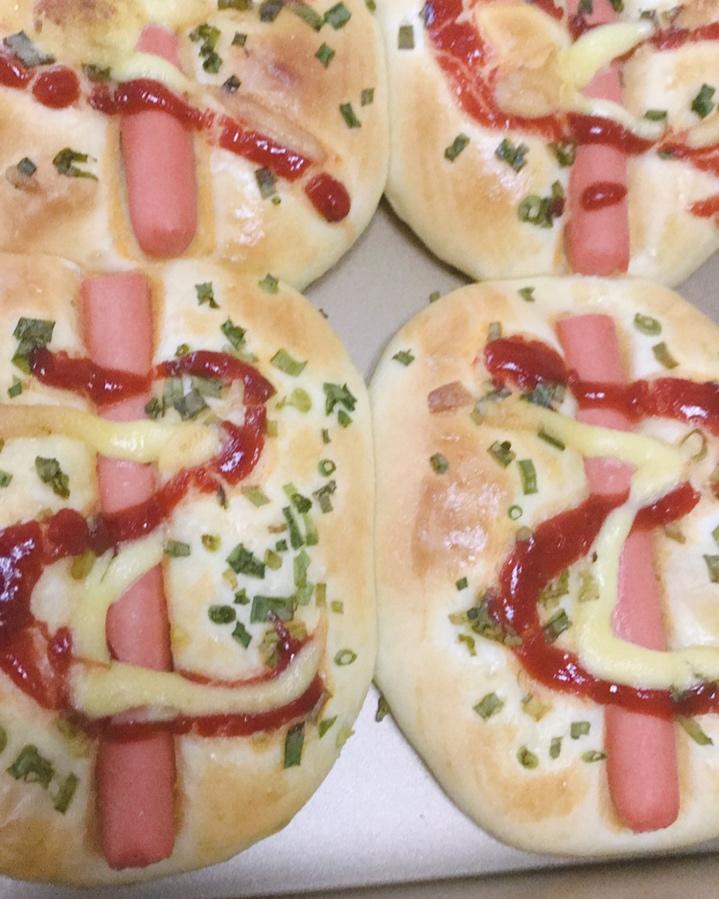 火腿肠面包
