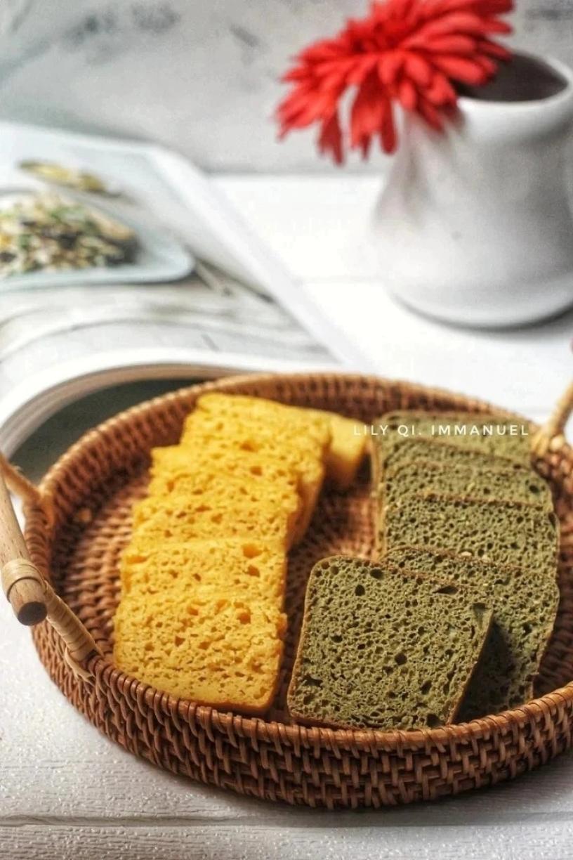 简单易上手粗粮面包：苦荞面包、玉米面面包